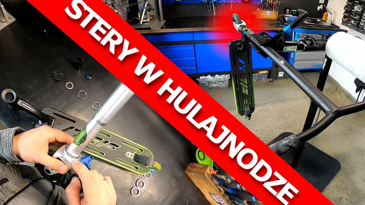 Wymiana łożysk sterowych w hulajnodze