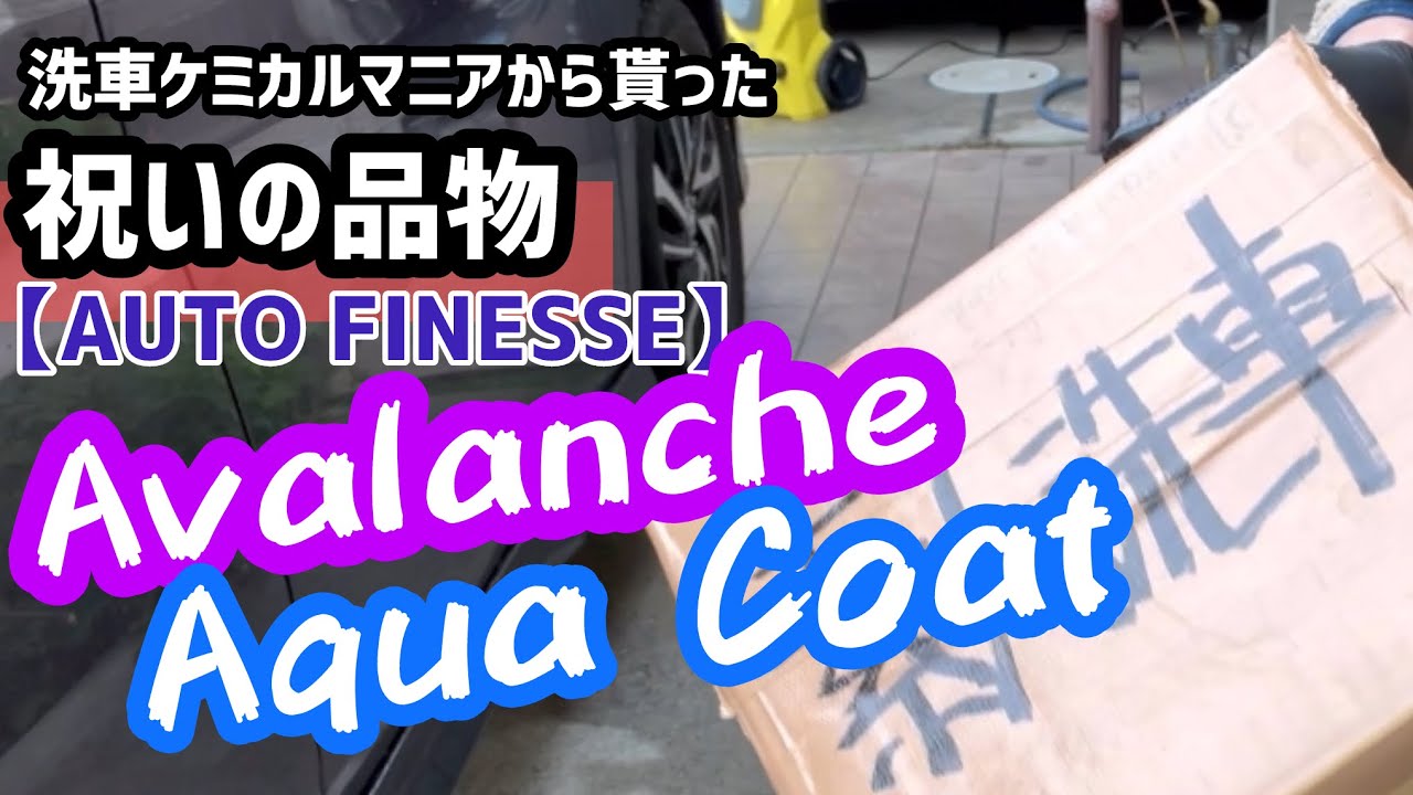 アバランチとアクアコートを使ってみました！