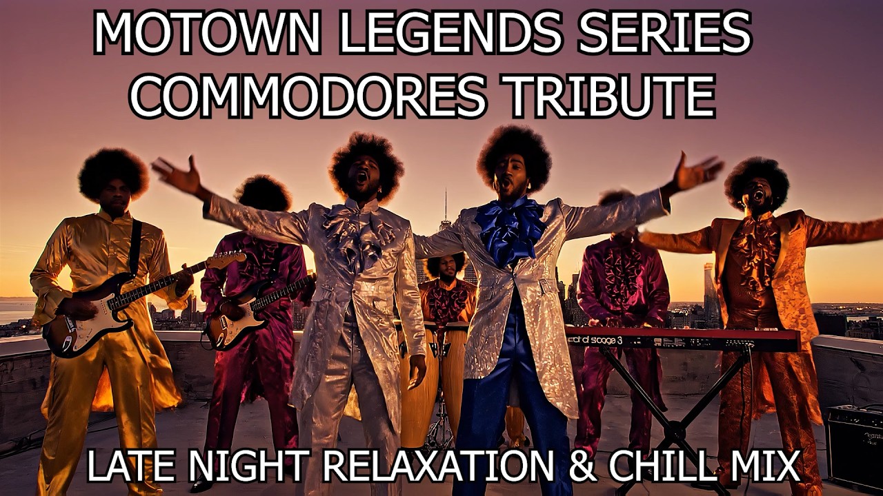 COMMODORES TRIBUTE MOTOWN LEGENDS SERIES LATE NIGHT RELAXATION & CHILL MIX
