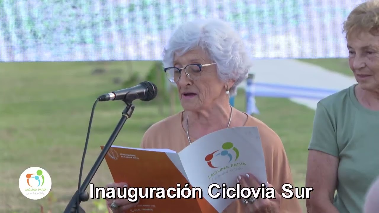 Inauguracion Ciclovia Sur