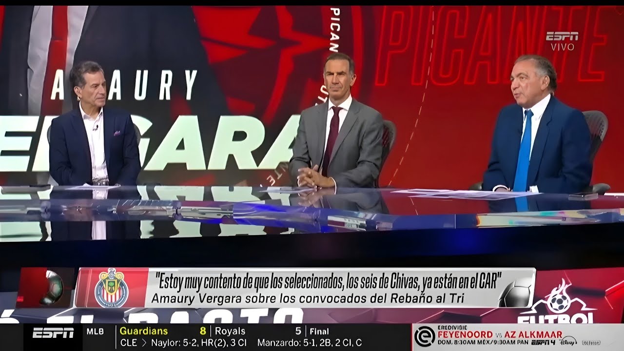 Reporte De Chivas : Amaury Vergara sobre jugar la liguilla sin seleccionados
