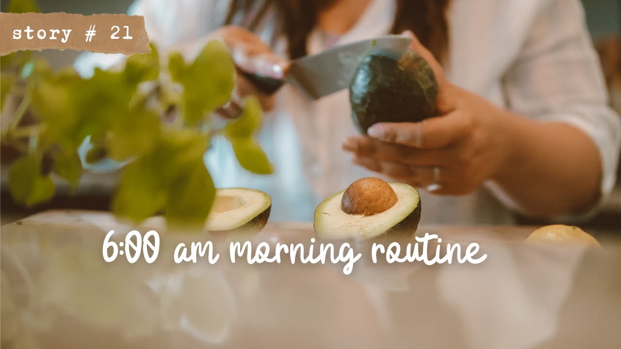 ⏰A Gentle 6 AM MORNING ROUTINE | 🌞 Peaceful Work-Week Morning | Slow Living Silent Vlog