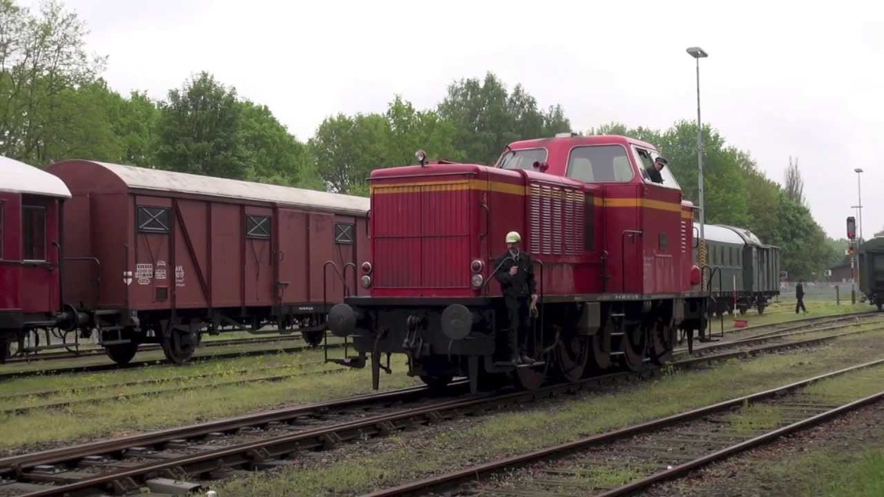 Viel Betrieb auf der Bleckeder Kleinbahn