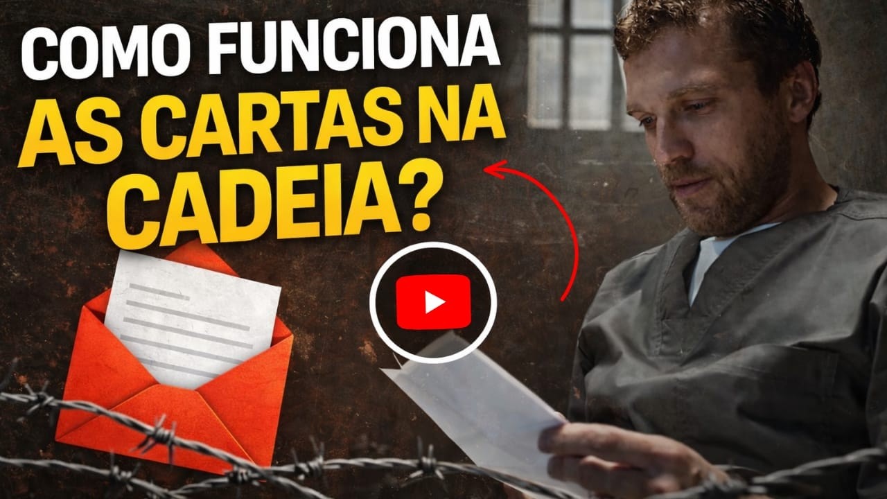 CARTAS NA PRISÃO: COMO É PARA O PRESO RECEBER E ESCREVER PARA AS PESSOAS?