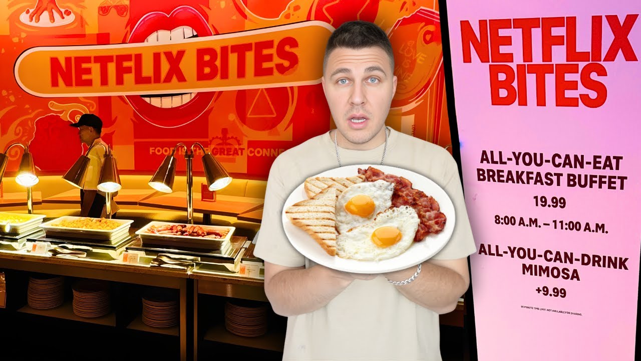 $19.99 All You Can Eat Breakfast Buffet  Netflix Bites in Las Vegas!