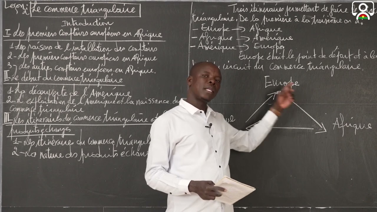 Cours - 4e - Histoire : Le commerce triangulaire 4/4
