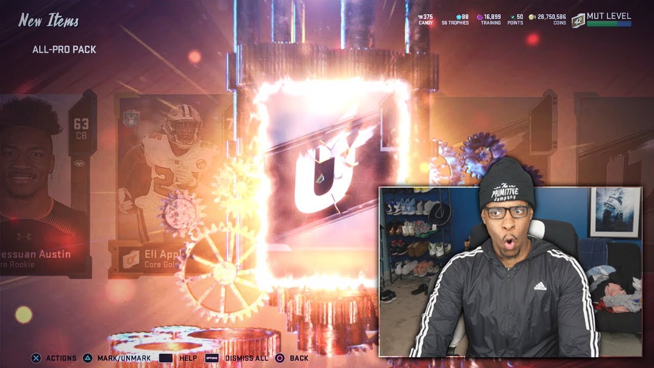 I Actually PULLED A 99 Overall Golden Ticket ... Madden 20 Ultimate Team