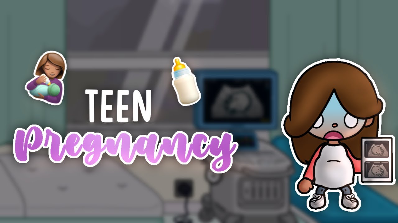 Teen PREGNANCY🤰🏽🧸! || *WITH VOICE* || *❌NOT MINE* || TocaBoca TikTok Roleplay 🍼🦋