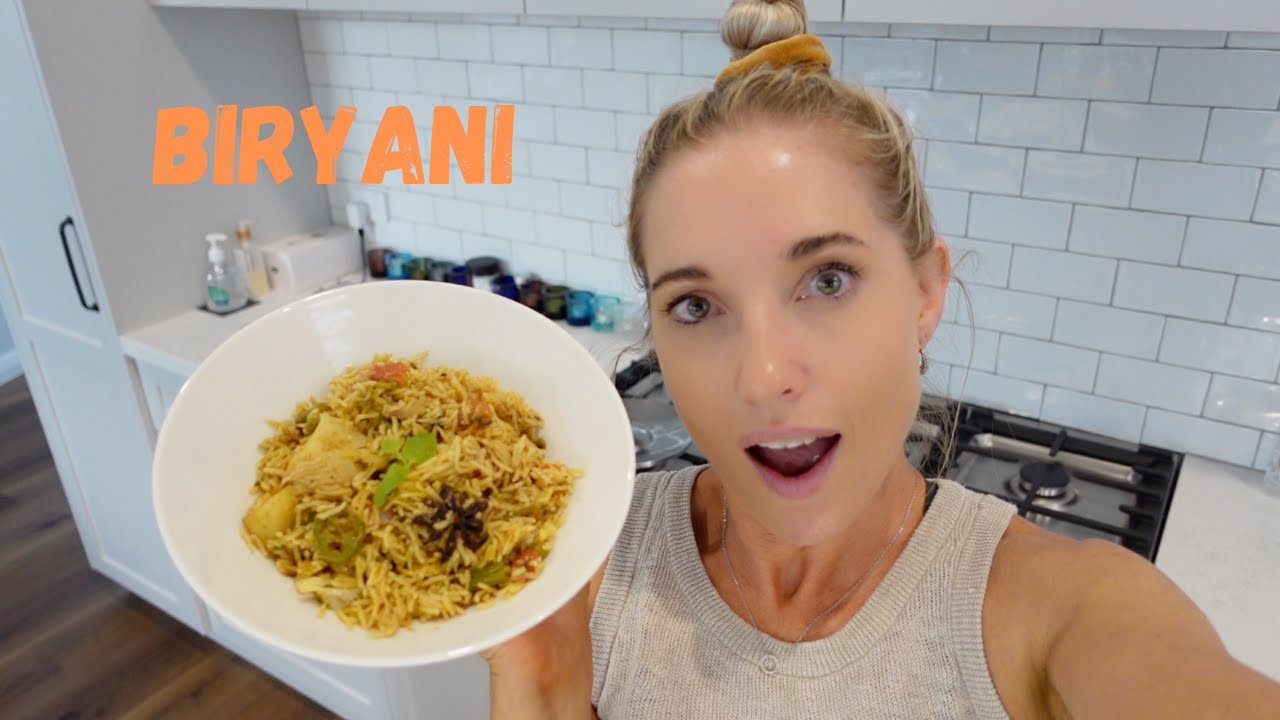 making biryani for the first time