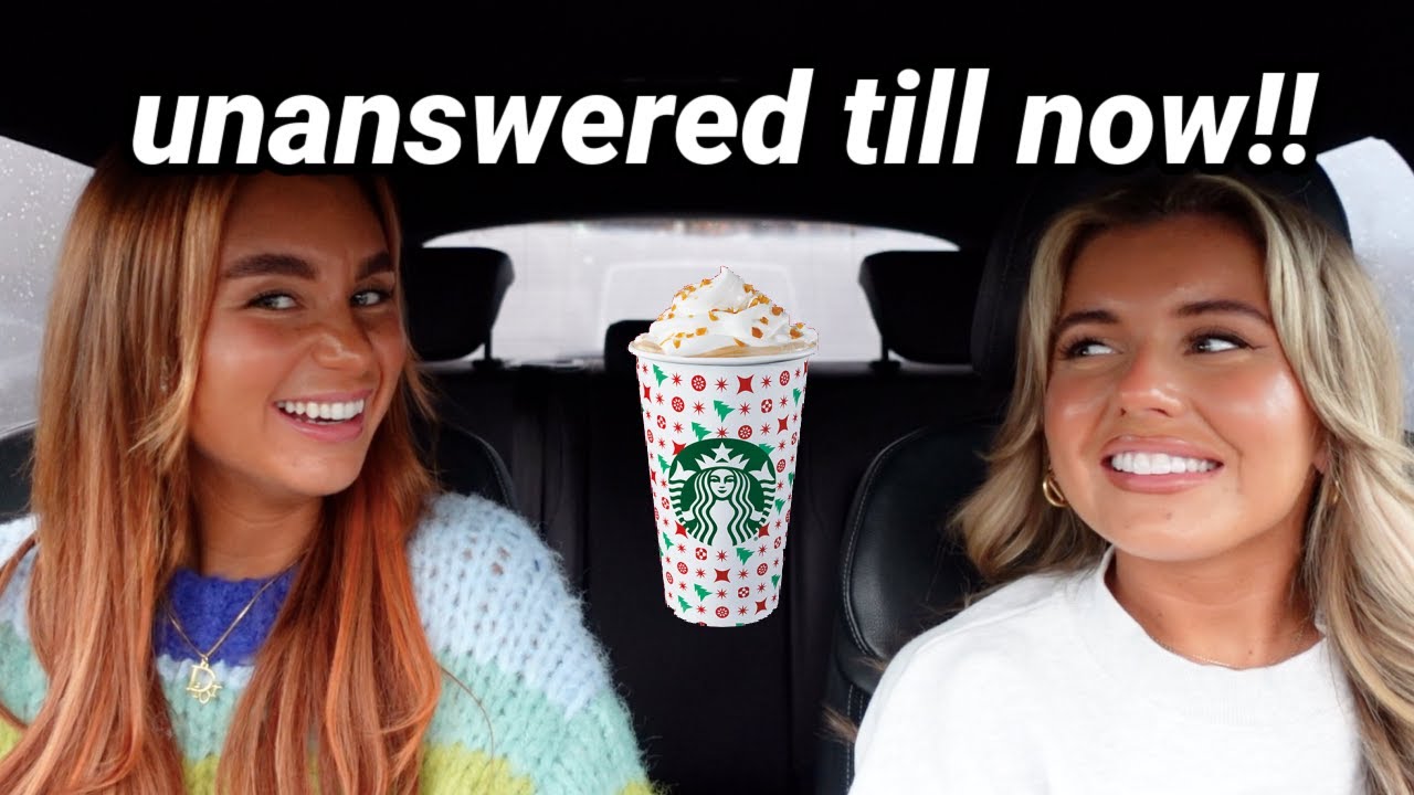 STARBUCKS FESTIVE MENU + MOST ASKED QUESTIONS ft miss Molly