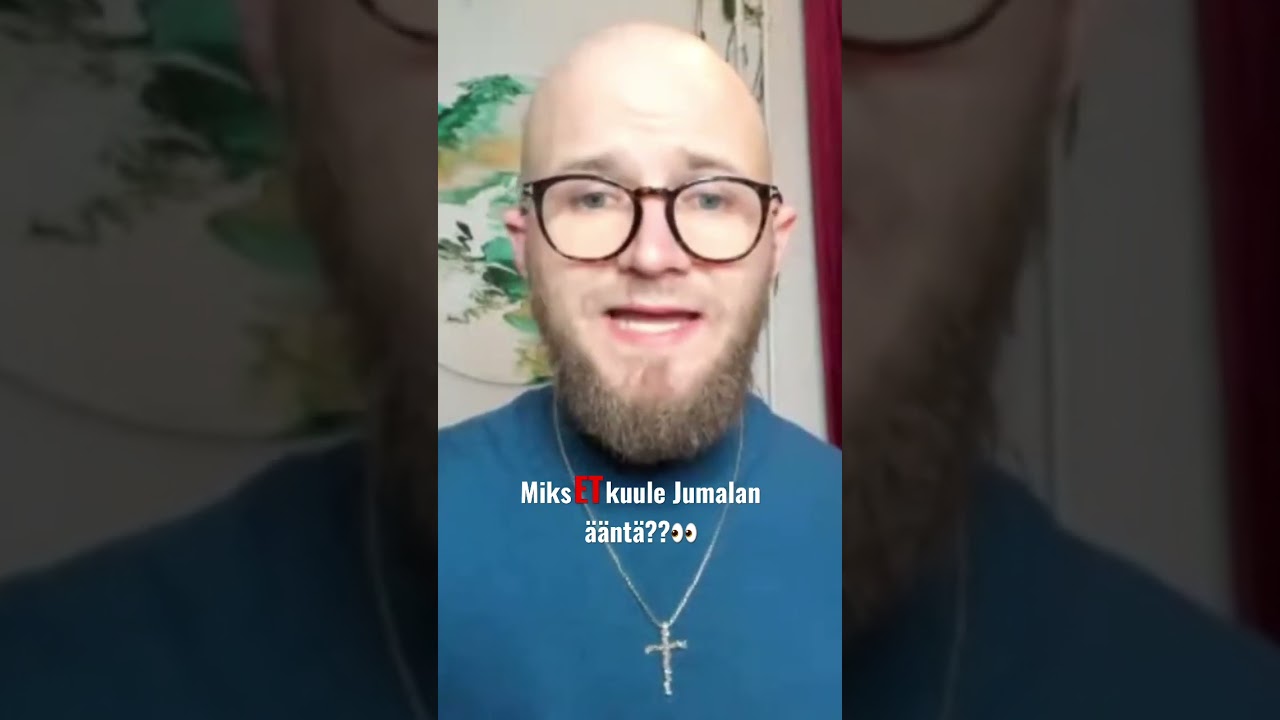 Miks et KUULE Jumalan &auml;&auml;nt&auml;?👀👀 #jeesus #m&auml;his #jumala