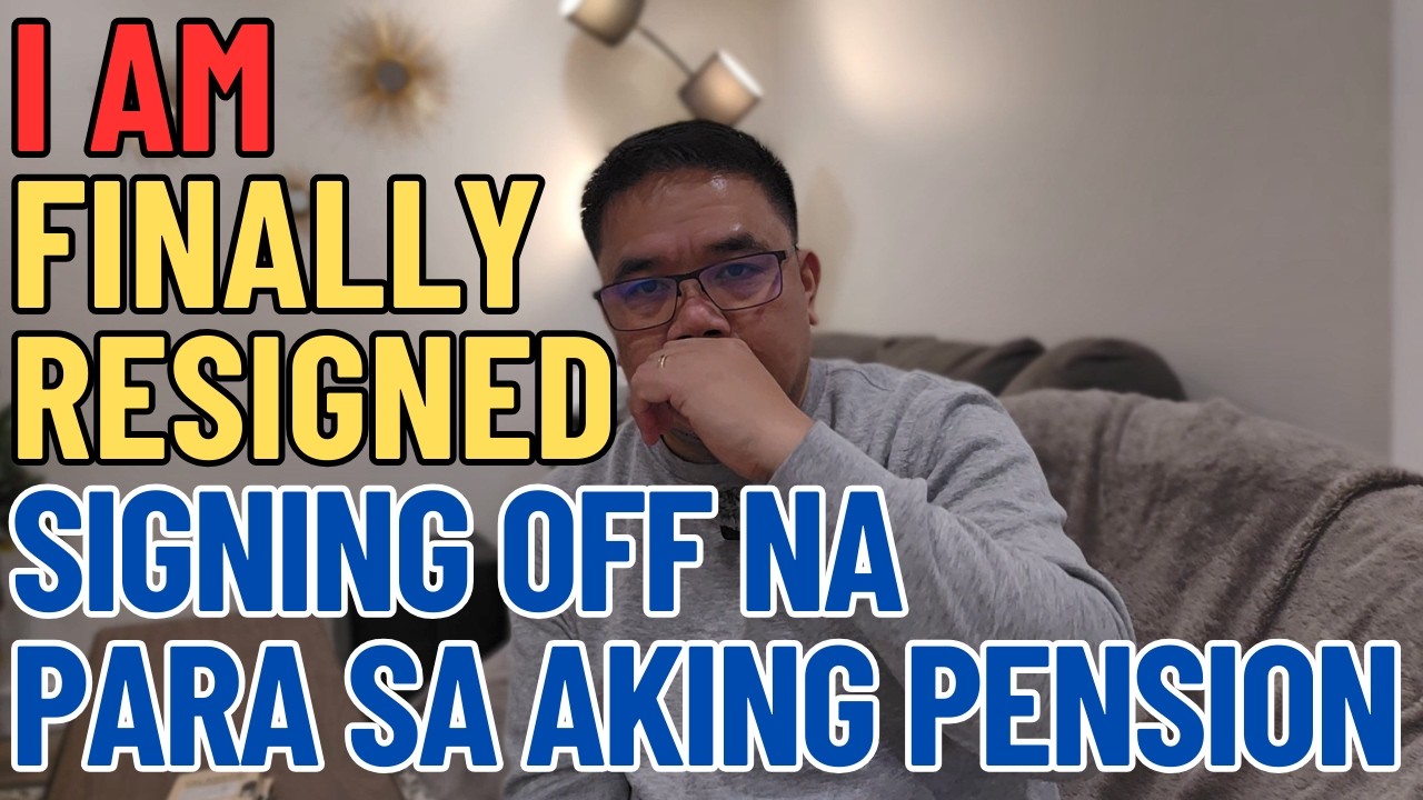 I AM FINALLY RESIGNED SIGNING OFF NA PARA SA AKING PENSION | BUHAY CANADA | RHOD'S CHANNEL