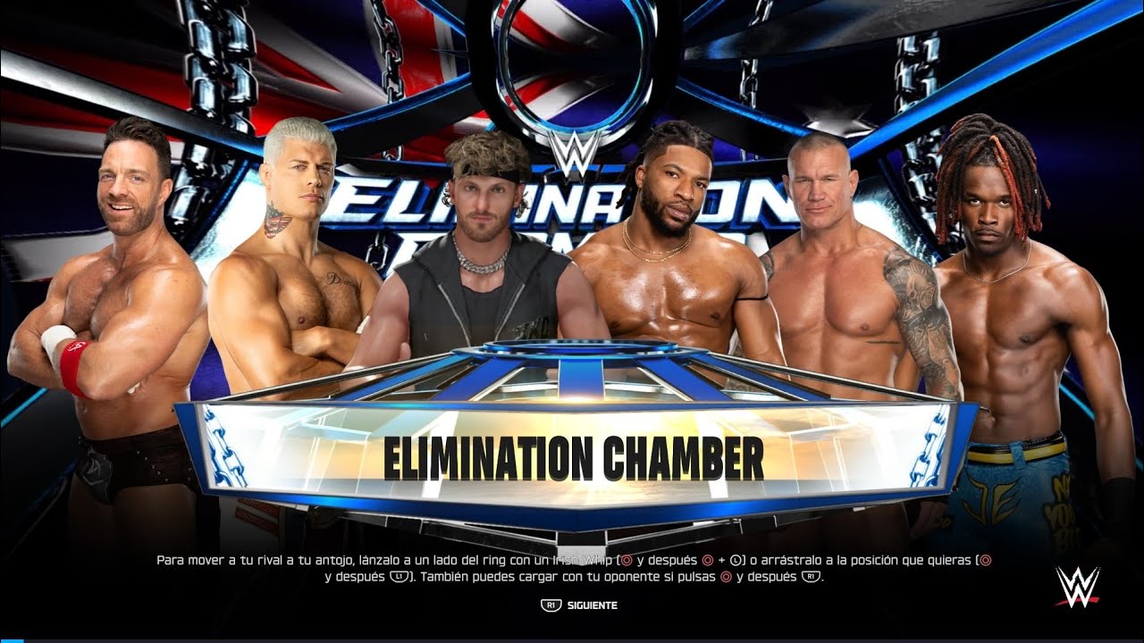 WWE 2K25 Elimination Chamber