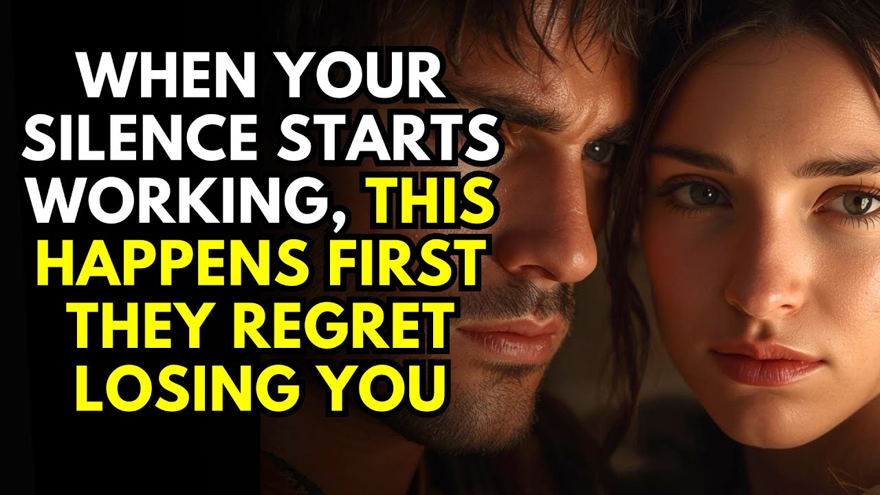 When Your Silence Starts Working, This Happens First They Regret Losing You | Stoicism