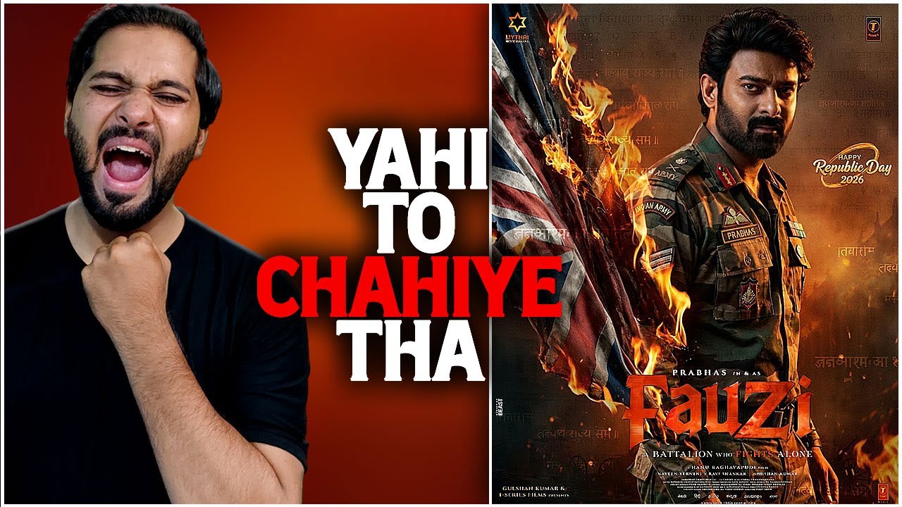 Fauzi Teaser | Fauzi Release Date Issue Resolved | Prabhas Next Film After The Rajasaab |Spirit News