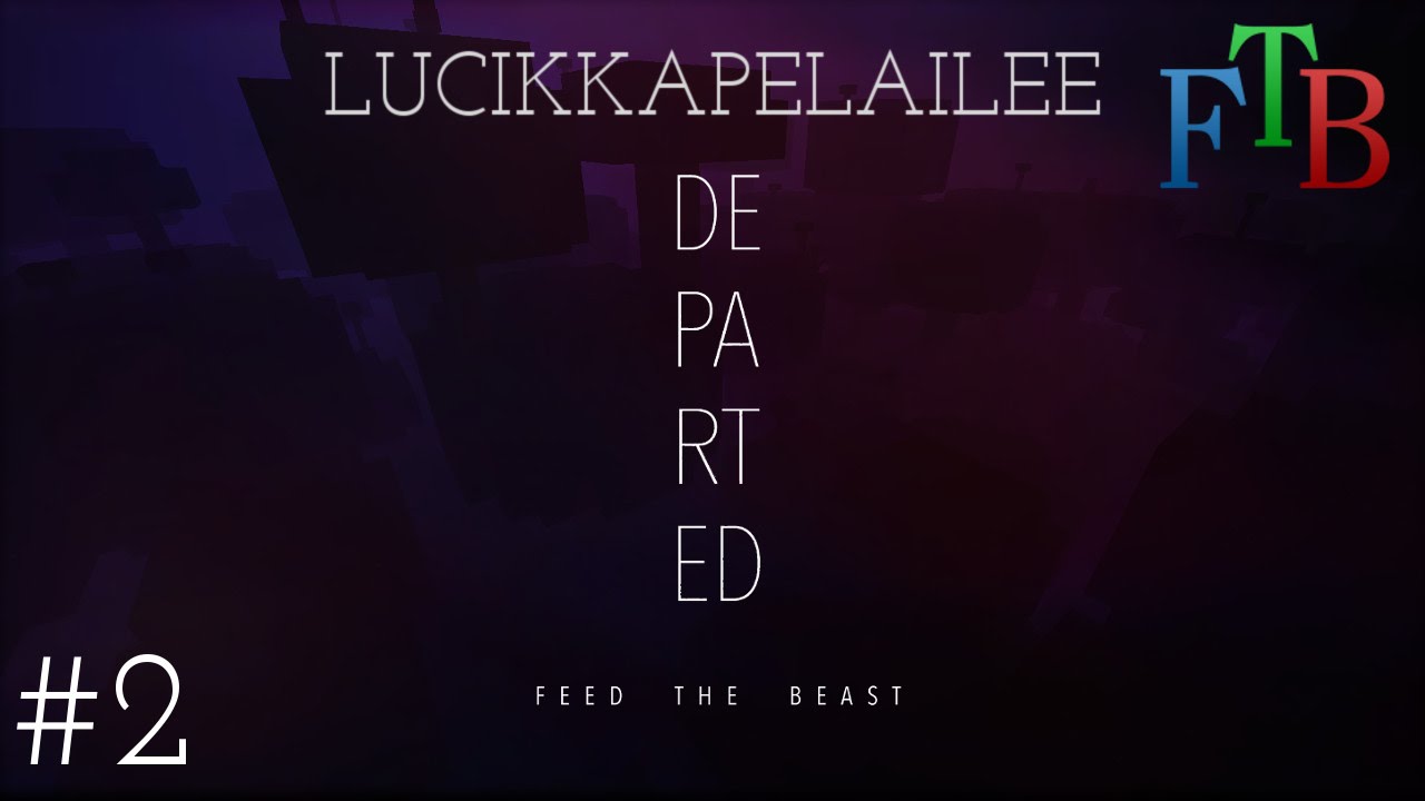 Minecraft: FTB Departed - 2 - Ruosteiset golemit kävi päälle.