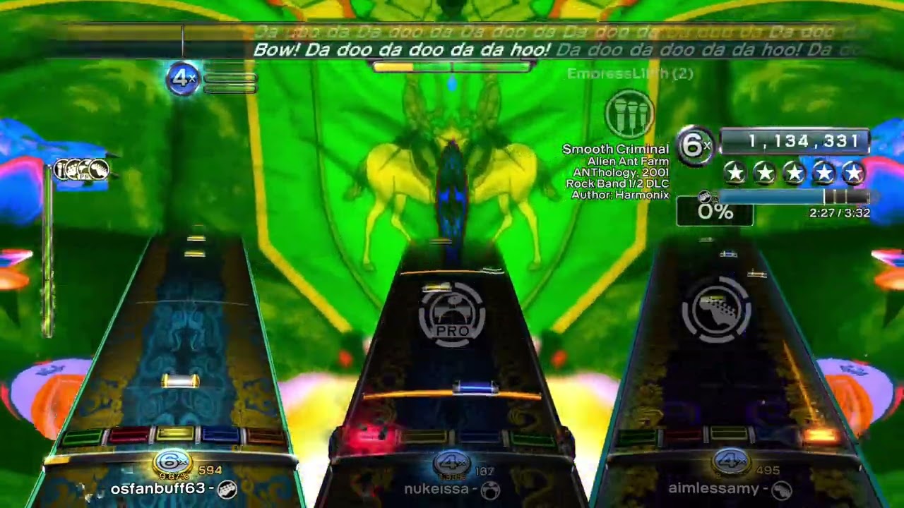 Smooth Criminal by Alien Ant Farm - Expert Full Band Gold Stars [Rock Band 3 Deluxe]