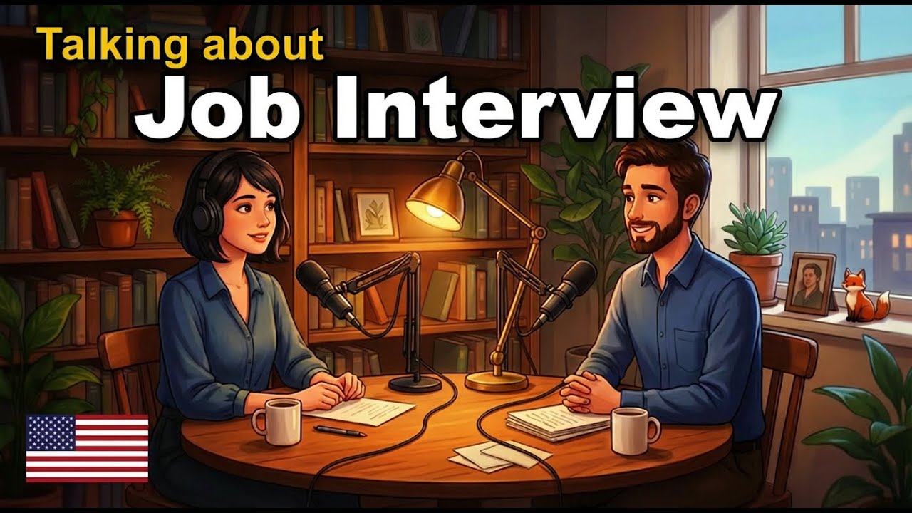 How to Talking About Your Job Interview in English | English Conversation for Job Interview