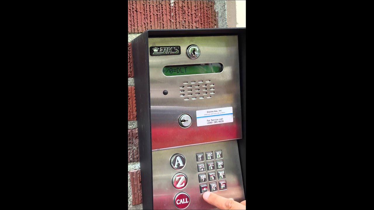 Electrovox Door King Call Box Programming Part 3