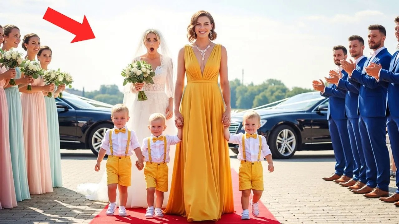 Mein Mann verstieß mich als Kinderlose Jahre später erschien ich mit Drillingen auf seiner Hochzeit