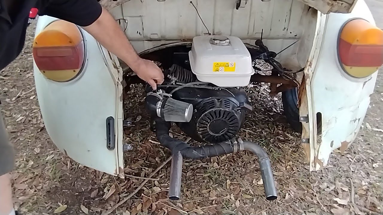 FUSCA COM MOTOR DE MOEDOR DE CANA , ACERTOS  FINAIS