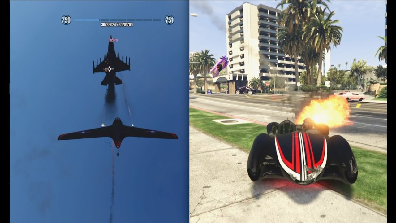 Battling multiple griefers with the Starling & Scramjet Ft. FurnSauce