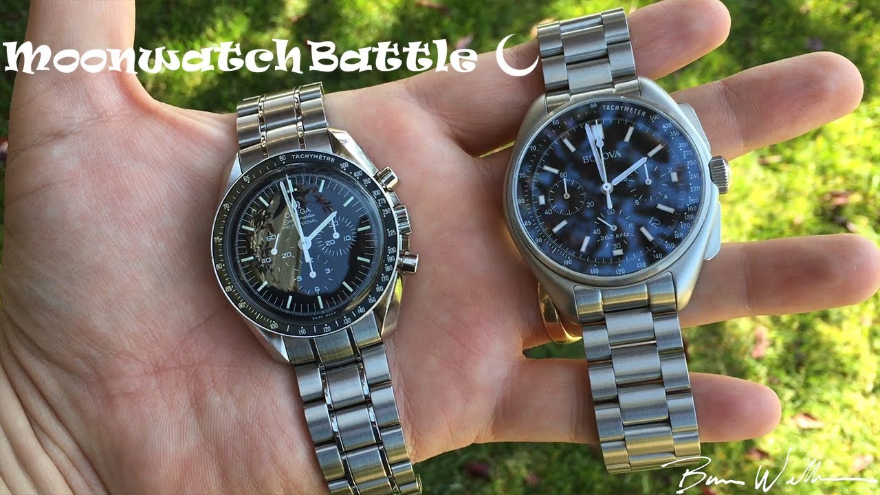 Bulova Moonwatch vs Omega Moonwatch