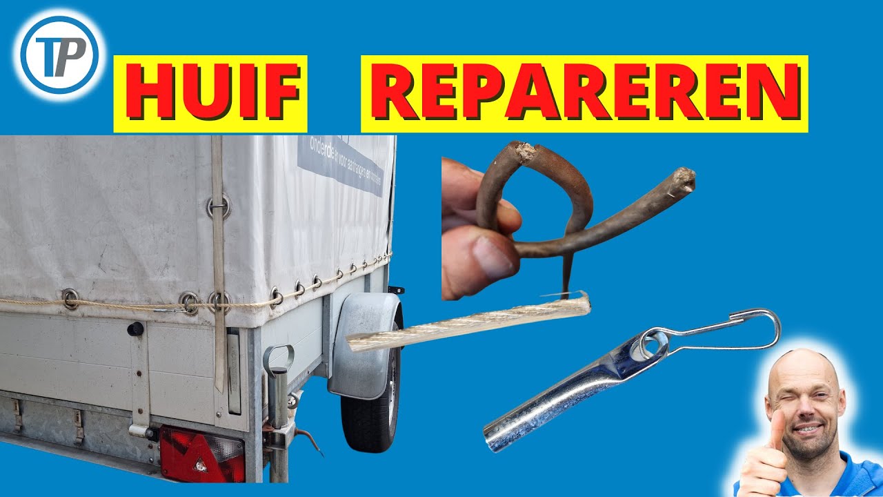 HUIF AANHANGER REPAREREN, HUIF AANHANGER, HUIF AANHANGER MAKEN, HUIF AANHANGER VERVANGEN, HUIF