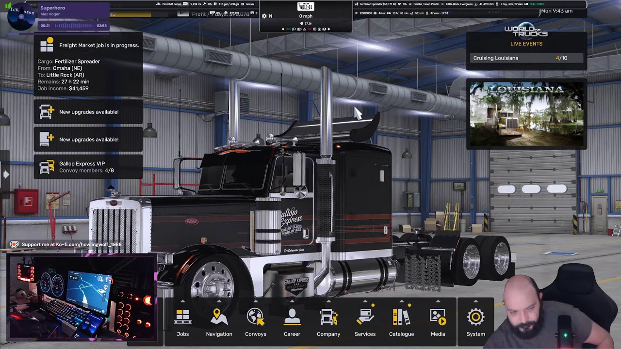 Runing some loads with the boys - Gallop VIP