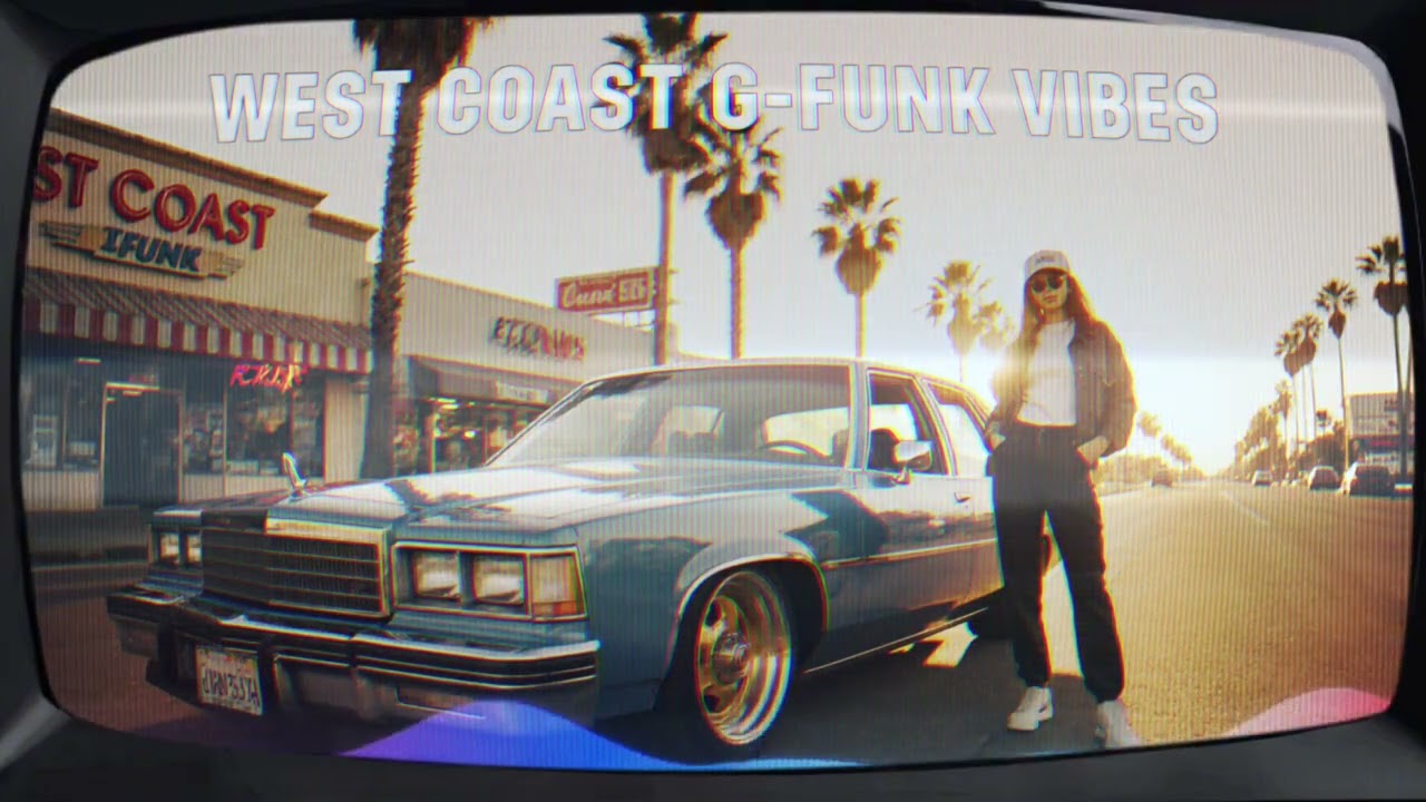 🌴 Sunset Drive Chrome & West Coast Funk 🚗 Lowrider Mix