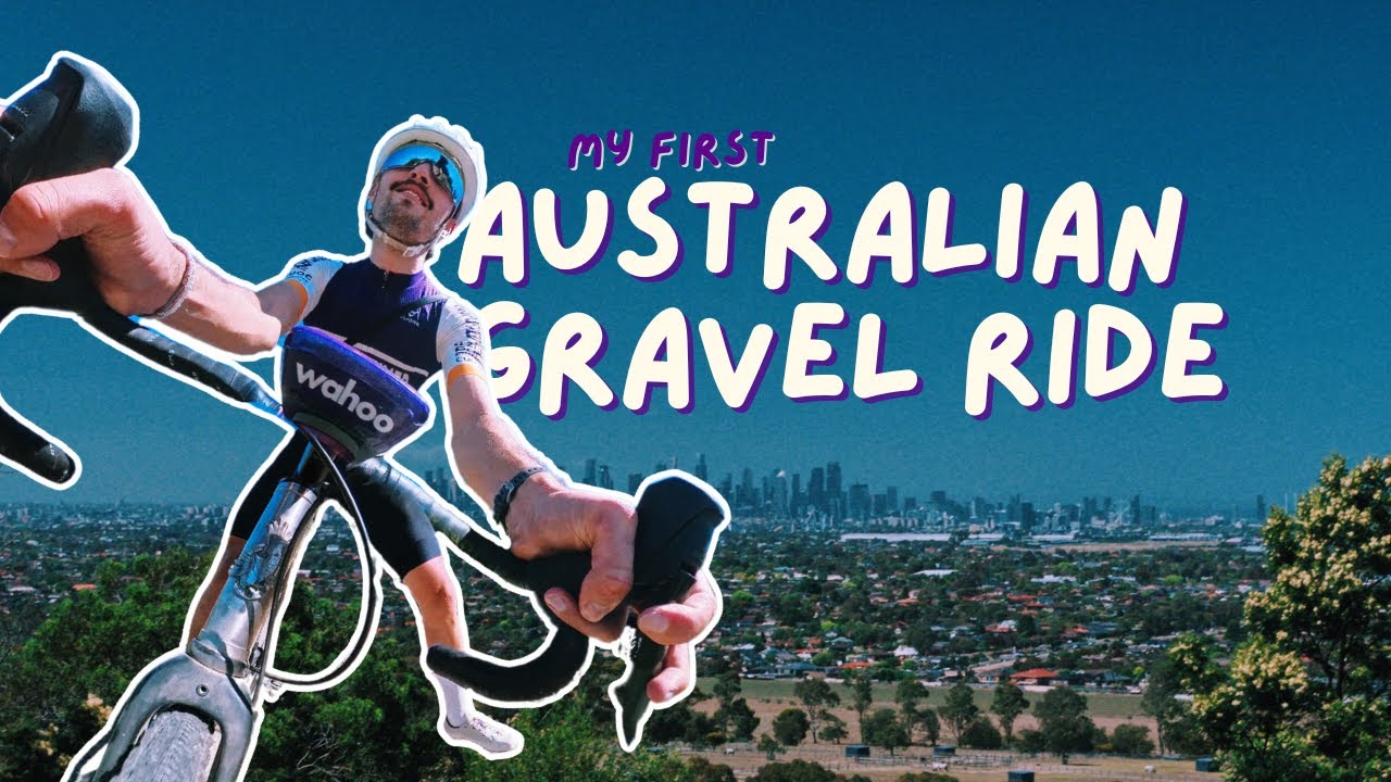 We saw KANGAROOS!! - My FIRST gravel ride in Australia