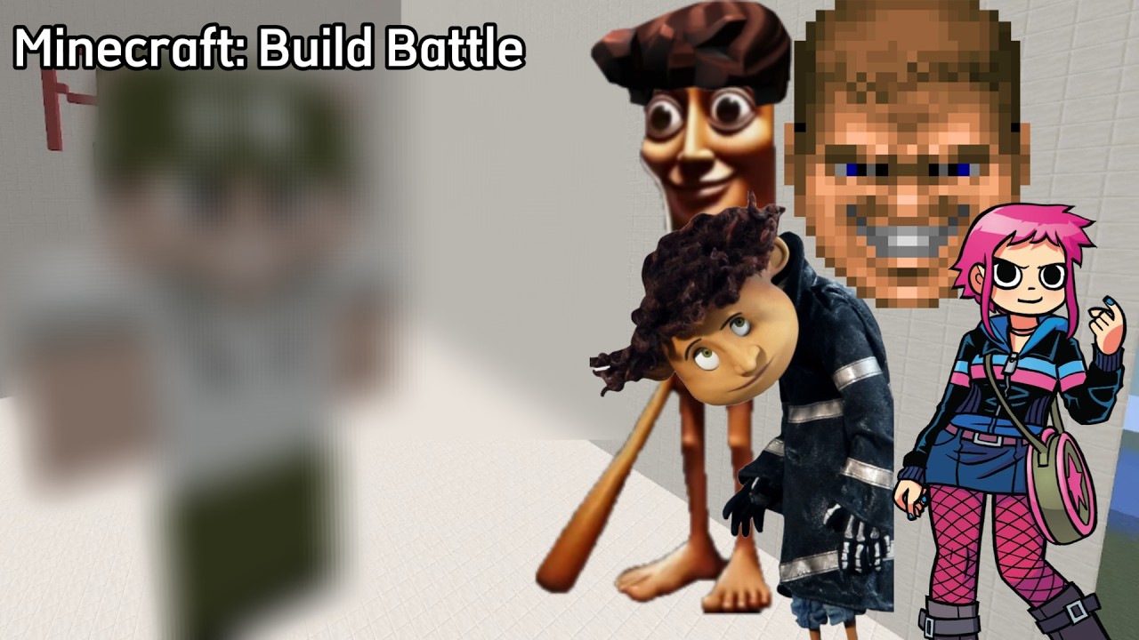 Ramesh: Le copiamos a Mikecrack... y no Funcionó - Minecraft (Build Battle)