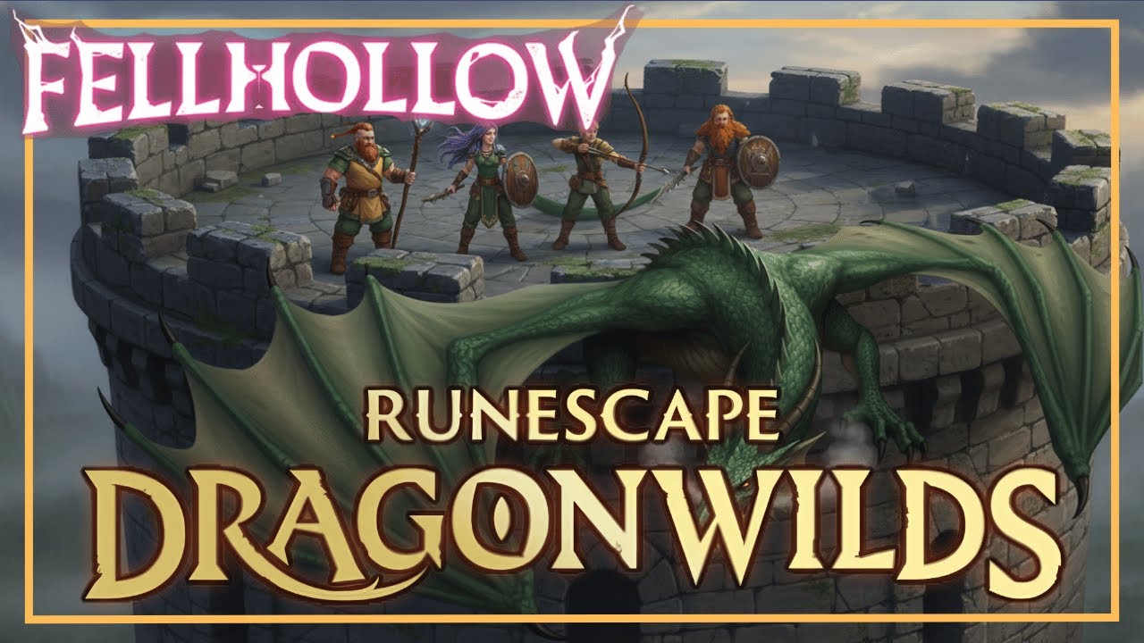 DRAGON DOWN! New Land Beware! Fellhollow begins!| RuneScape: Dragon Wilds! |  CO-OP | Ep 21