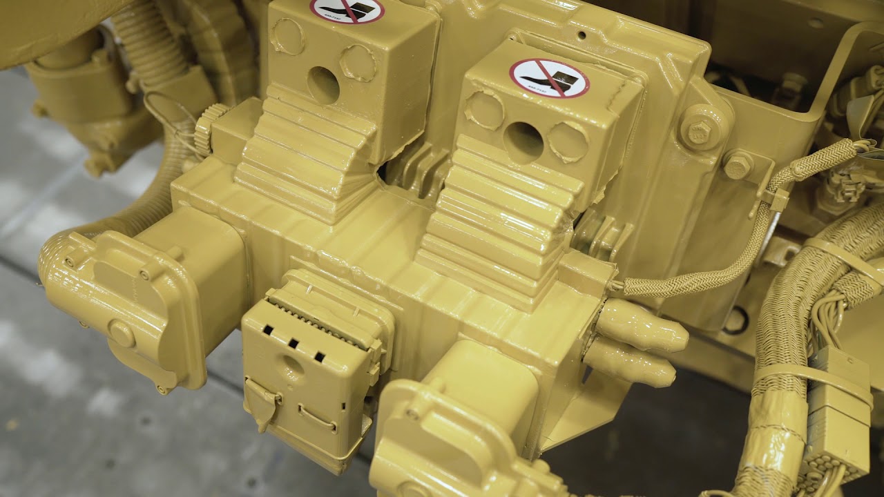 The Cat 3512E Tier 4 Final Well Service Engine