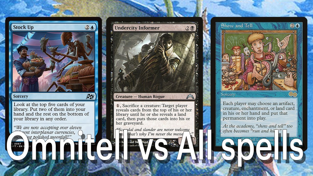 MTG legacy - Omnitell vs UB All spells #10