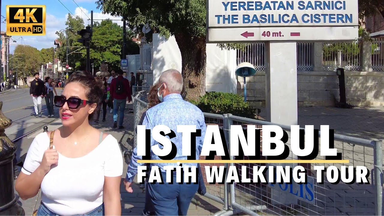 Istanbul Fatih Walking Tour l October 2021 Turkey [4K UHD]