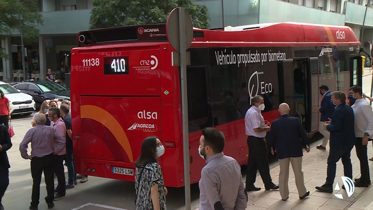 Los autobuses que unen Cuarte y Zaragoza utilizarán biometano procedente de purines como combustible