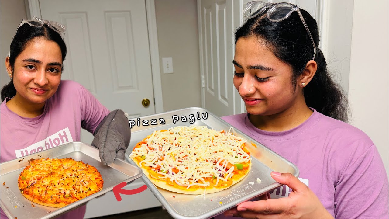 America 🇺🇸 Mein Pehli Baar Pizza Banaya 