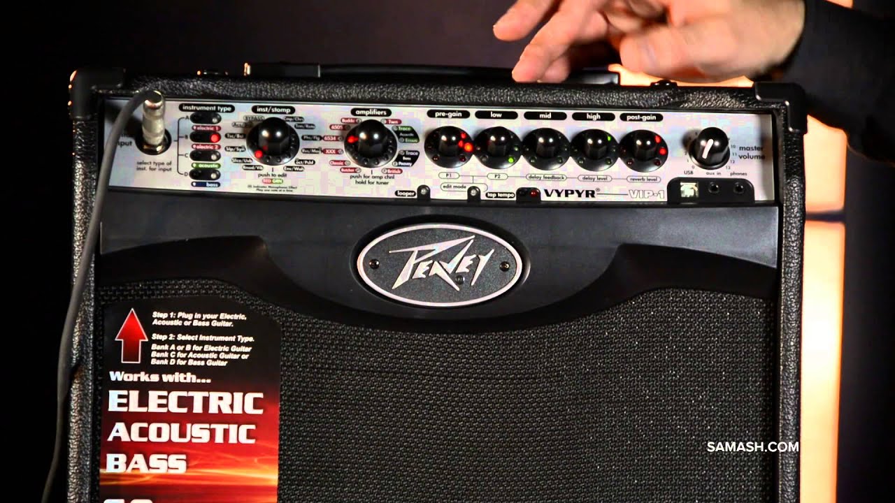 Peavey Vypyr VIP 1 20w Guitar Modeling Combo Amp | Everything You Need To Know