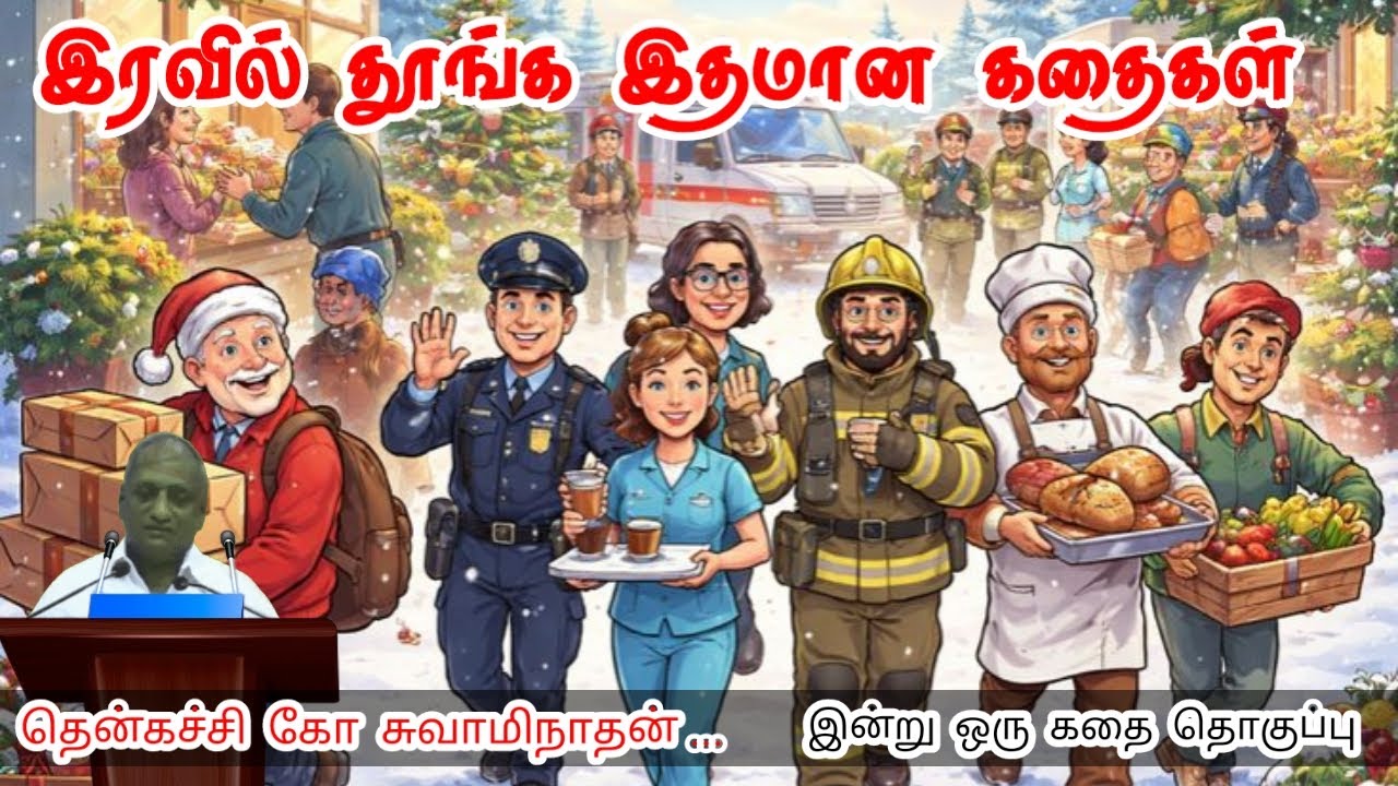 எண்ணங்கள் அழிவதில்லை | மன அழுத்தம் நீங்கி கவலைகள் மறந்து தூங்க | Thenkachi Ko Swaminathan Stories
