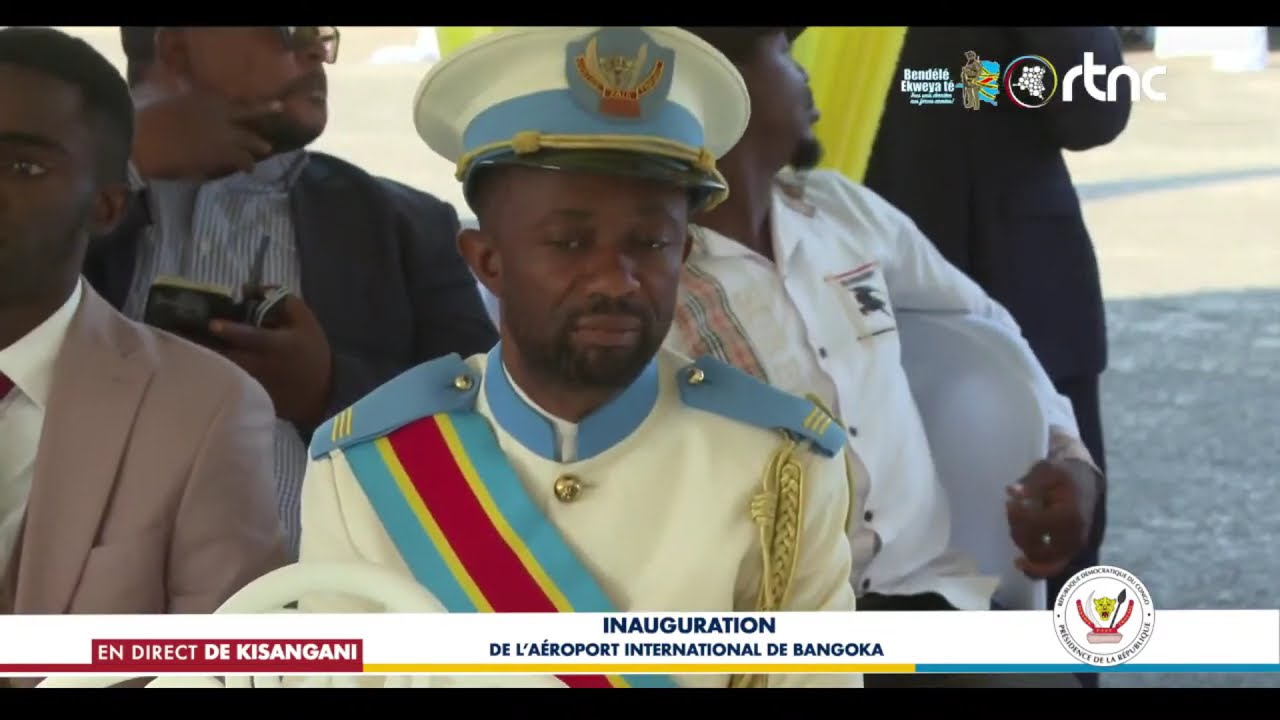 INAUGURATION DE L'AÉROPORT INTERNATIONAL DE BANGOKA