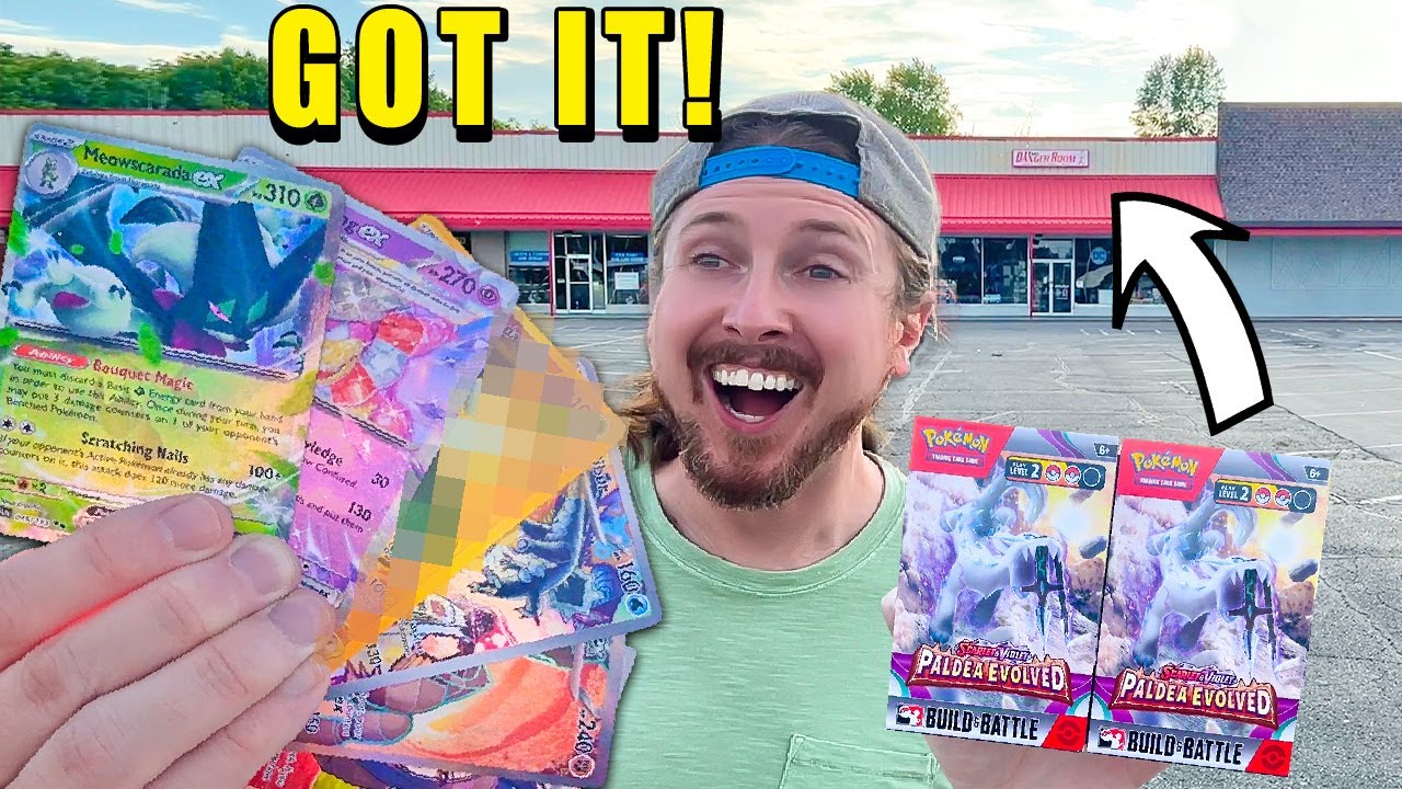 Super Lucky *SECRET RARE* in a Pokemon PALDEA EVOLVED Prerelease! (opening)