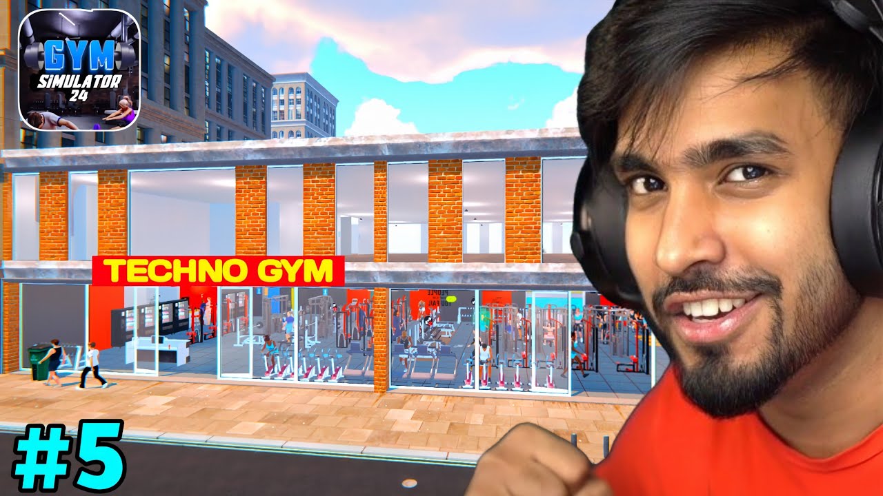 GYM SIMULATOR 24 GAMEPLAY PART #5 TECHNO GAMERZ