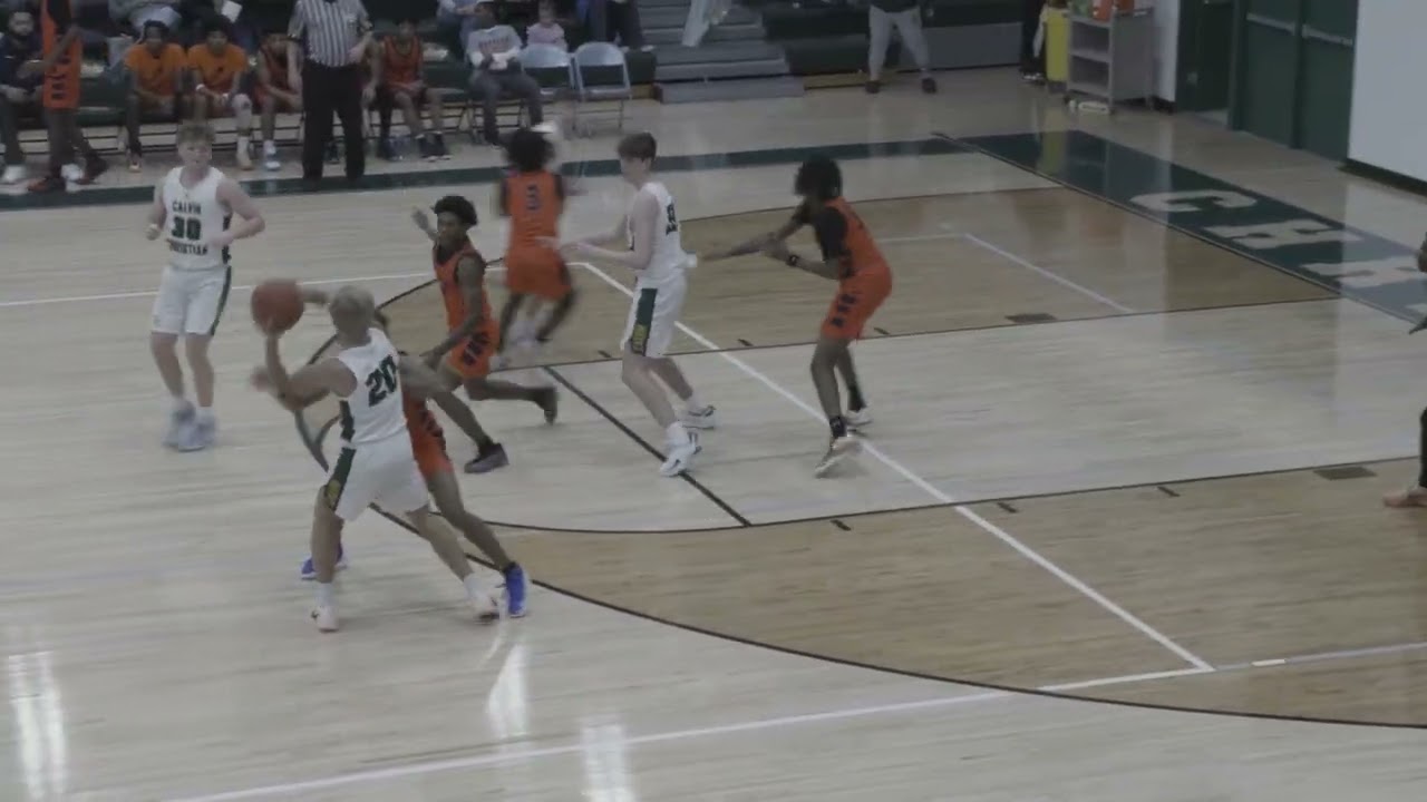 Kelloggsville at Calvin Christian Boys Basketball(WKTV Friday Night Highlights/2-6-26/Jake Westbrook