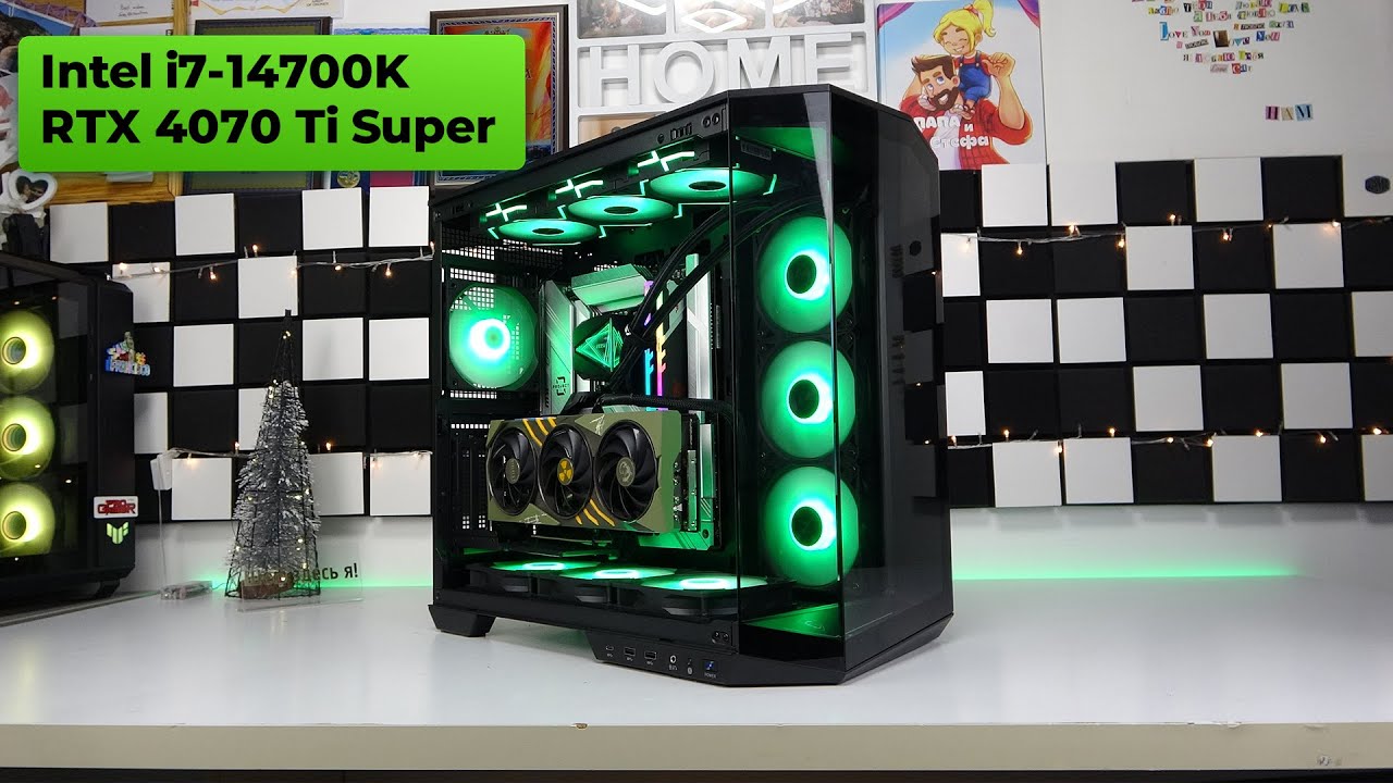 Intel i7 14700K + RTX 4070 Ti Super 👽 BUILD of the MSI Project Zero STALKER 2 Edition Gaming PC