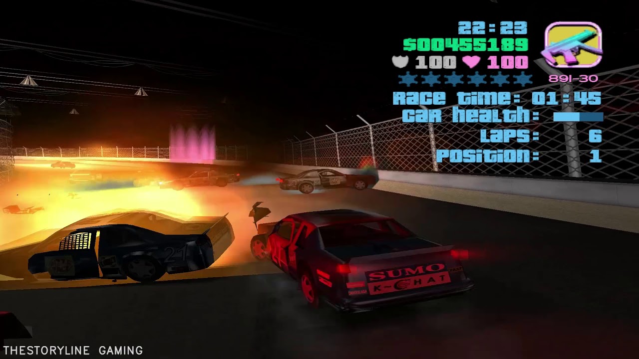 GTA Vice City - Hotring Racer - Gameplay