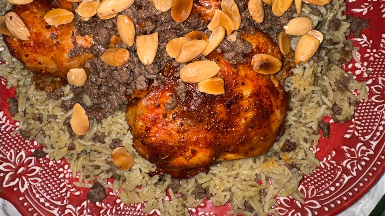 افخاد دجاج محشية و رز العزايم المبهر افطار  13 رمضان
