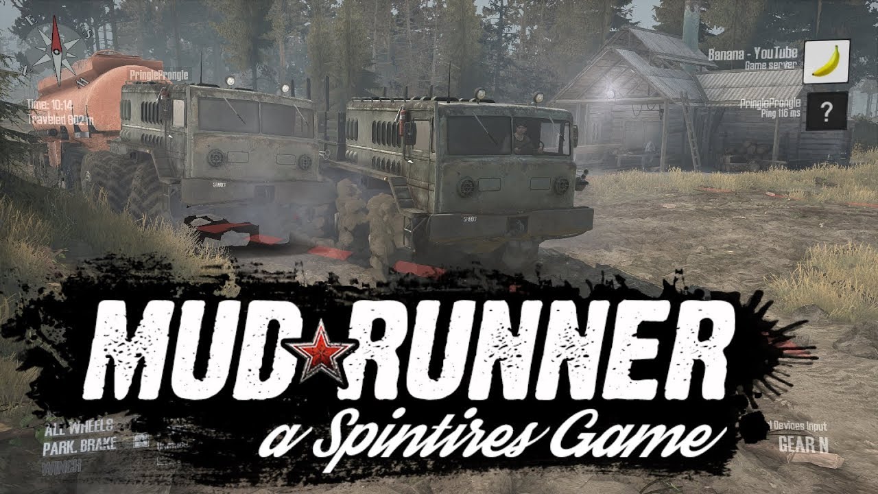 Spintires Mudrunner Using A Steering Wheel
