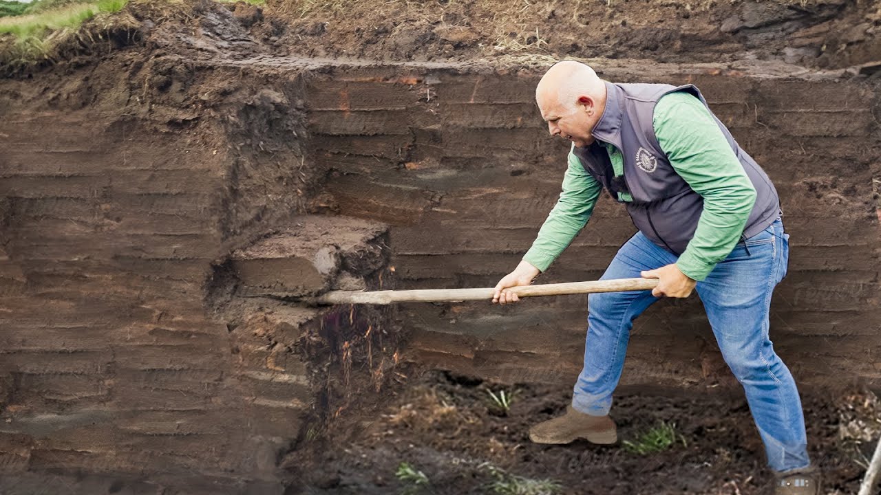 The Hypnotic Process of Traditional Turf Cutting in Ireland