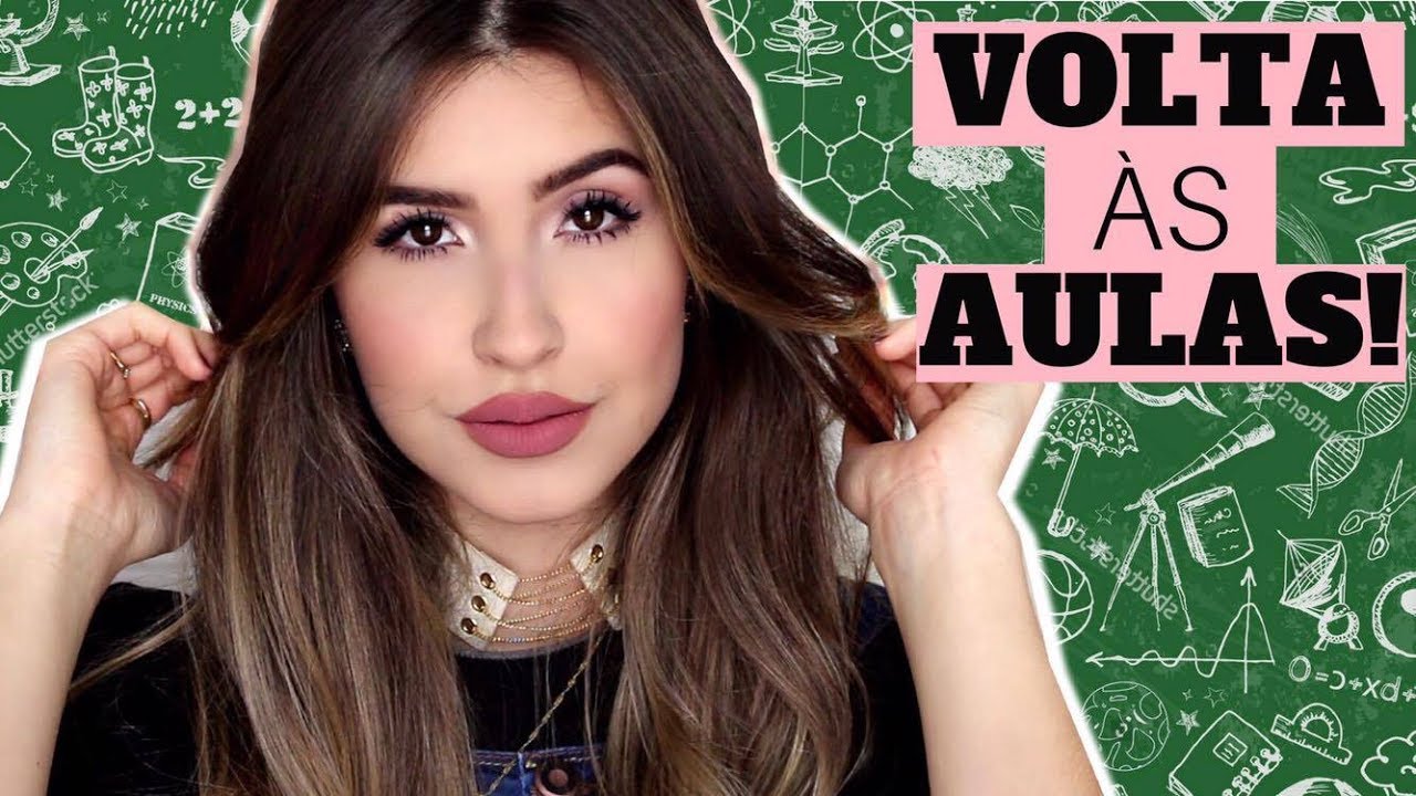 Maquiagem para Volta às Aulas! Inverno 2017